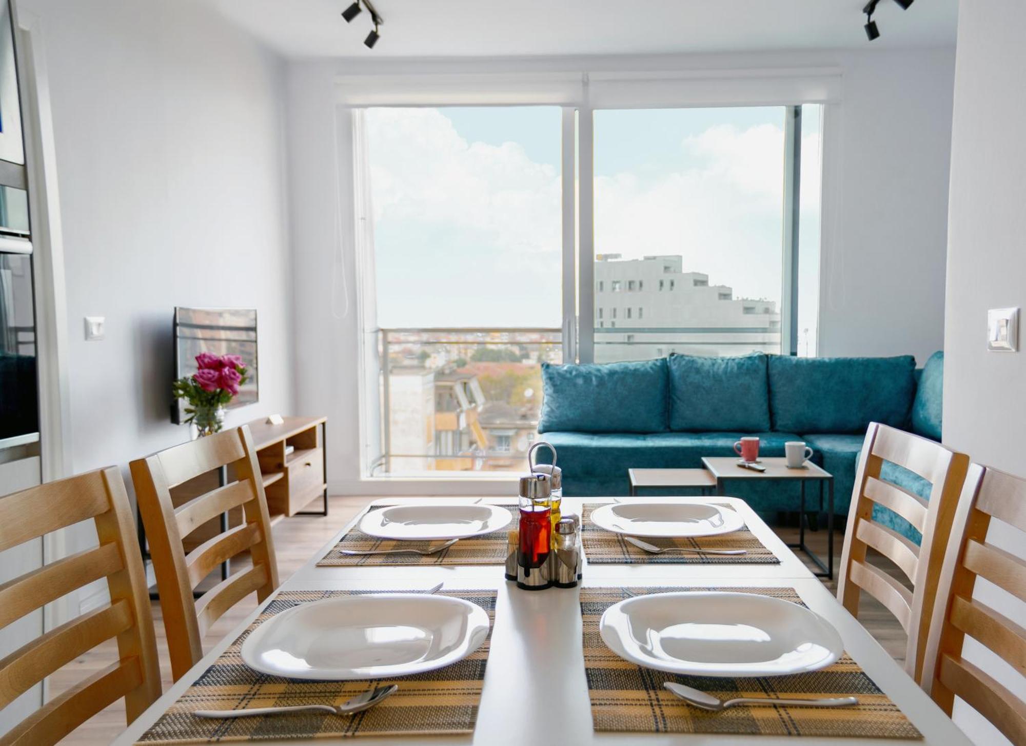 Urban Serenity City Skyline View Apartment 1 ติรานา ภายนอก รูปภาพ